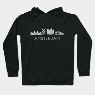 Amsterdam Skyline Hoodie